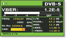 DVB-S mesures