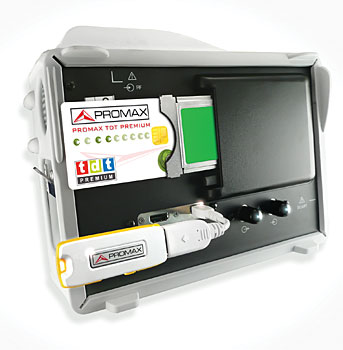 Mesureur de champ avec adaptateur pour modules CAM