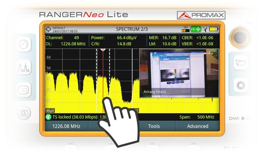 Triple fenêtre dans le RANGER Neo Lite