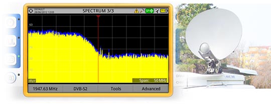 Unité mobile de TV et mesureur de champ RANGER Neo +