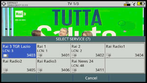 Services DVB-S2