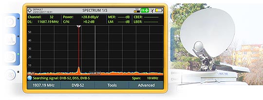 Unité mobile de TV et mesureur de champ RANGER Neo Lite