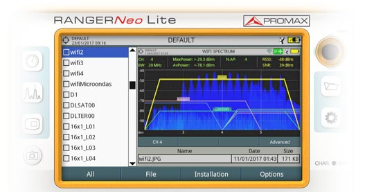Gestionnaire de Chantiers sur le RANGER Neo Lite