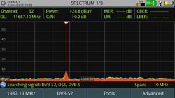 Spectre de signaux BEACON