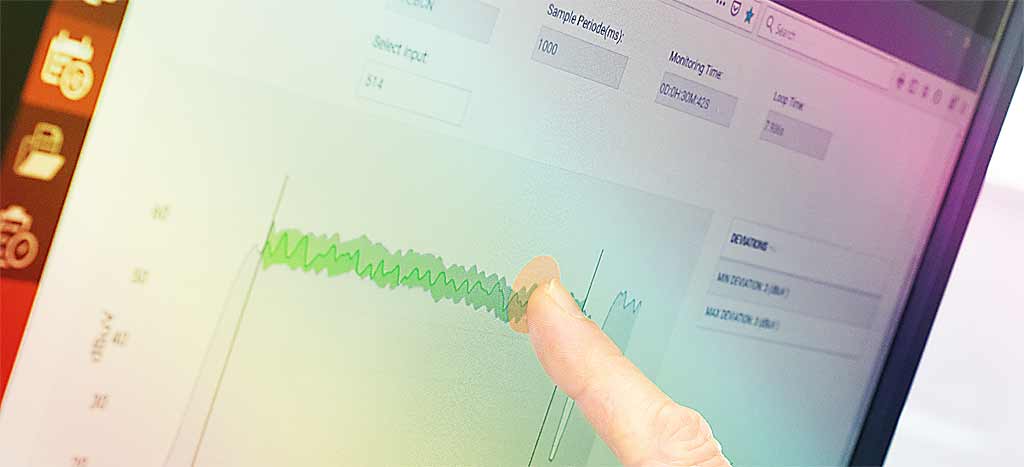 La surveillance spectrale capture, stocke et traite des échantillons bruts du spectre