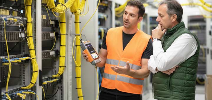 Travailler avec la fibre optique est simple