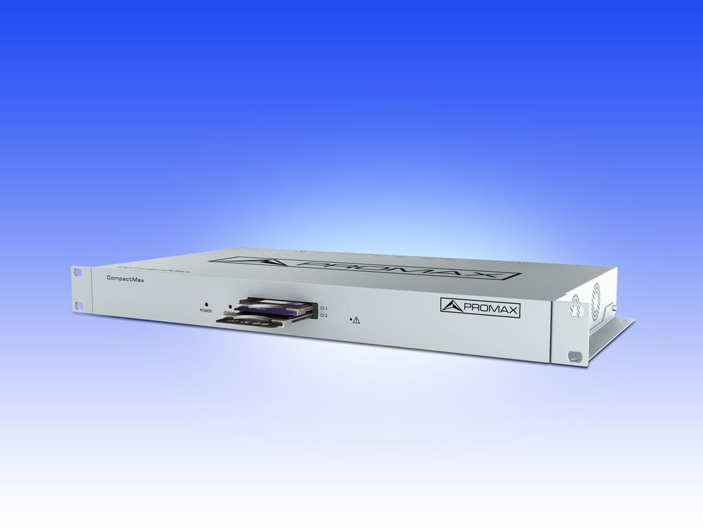 CompactMax-1: Transmodulateur DVB-S/S2 vers DVB-T avec common interface