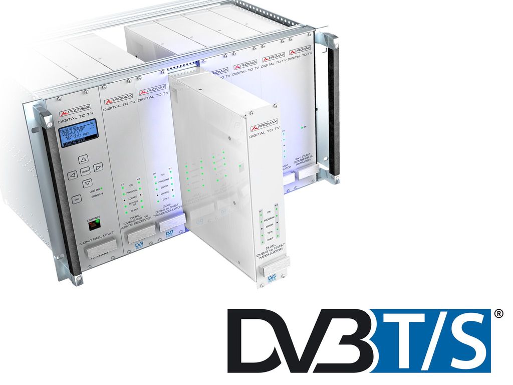 DT-202: Transmodulateur DVB-S à DVB-T Double