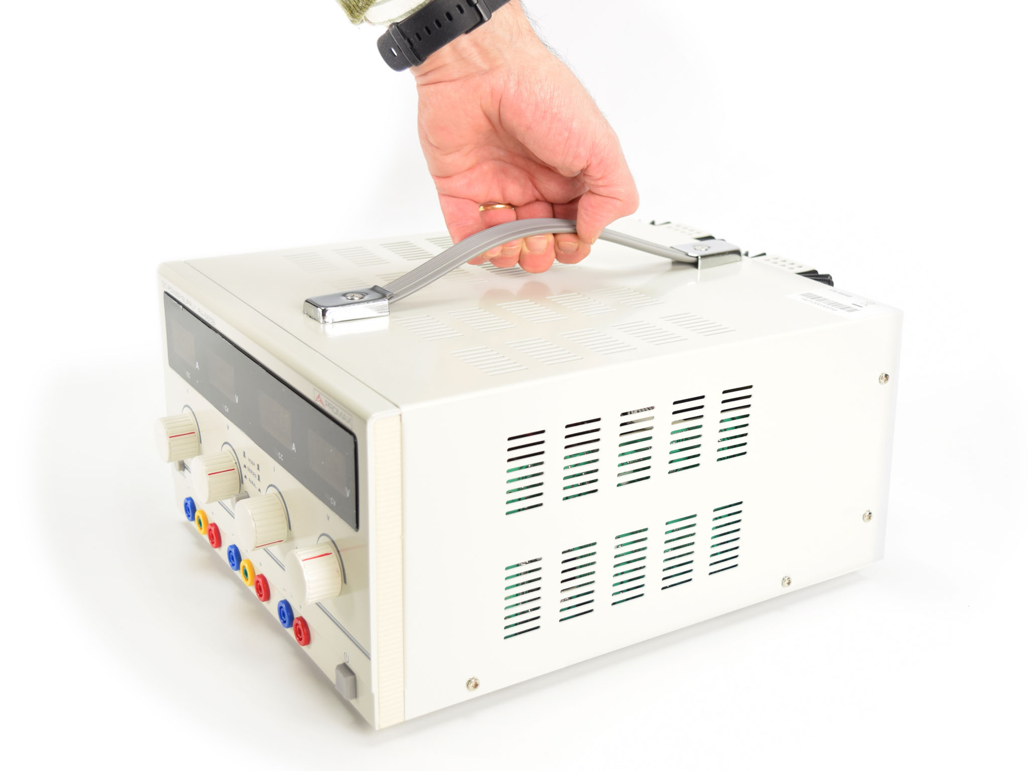 FA-665B: Source d'alimentation double DC 2x30V, 5A (aux 5V, 3A)