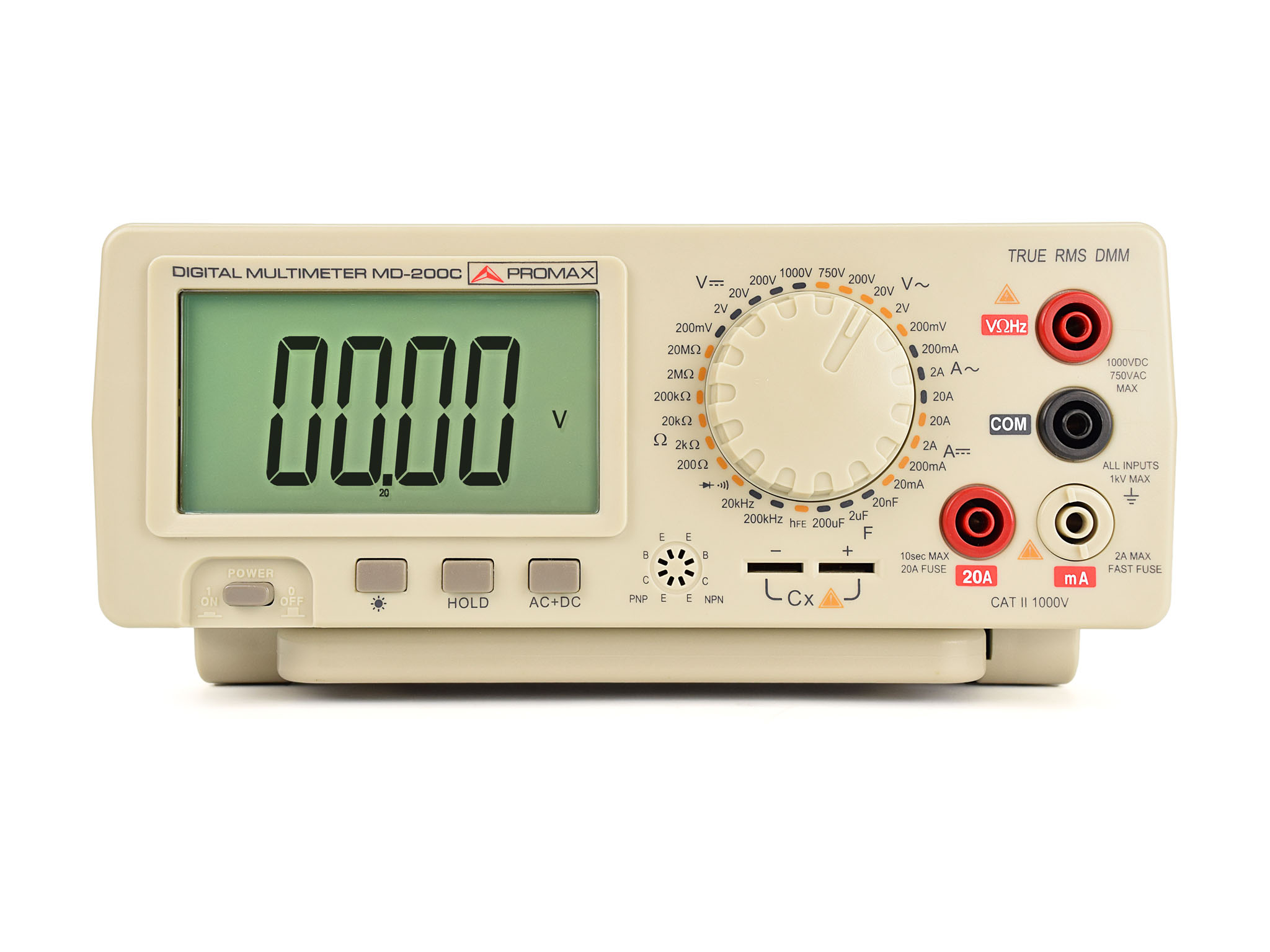 MD-200C: Multimètre numérique TRMS