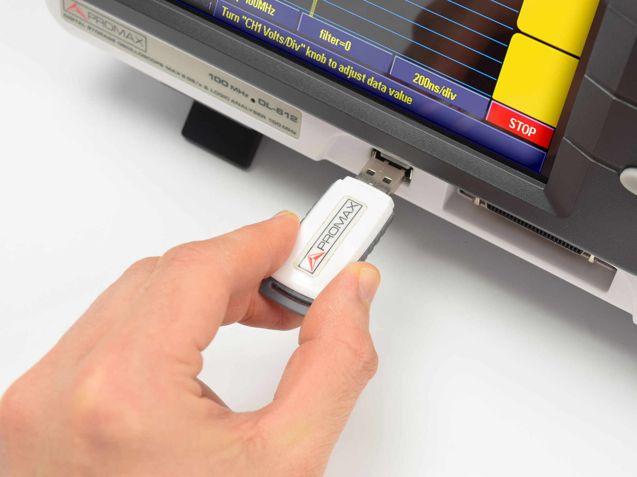 OL-612: Oscilloscope numérique + Analyseur logique de 16 voies (gamme professionnellel)