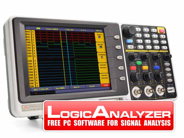 OL-612: Oscilloscope numérique + Analyseur logique de 16 voies (gamme professionnellel)