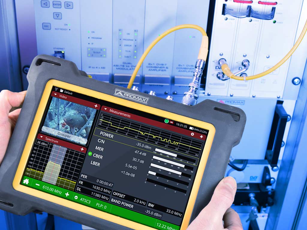 ATLAS IP: Analyseur portable pour environnements broadcast