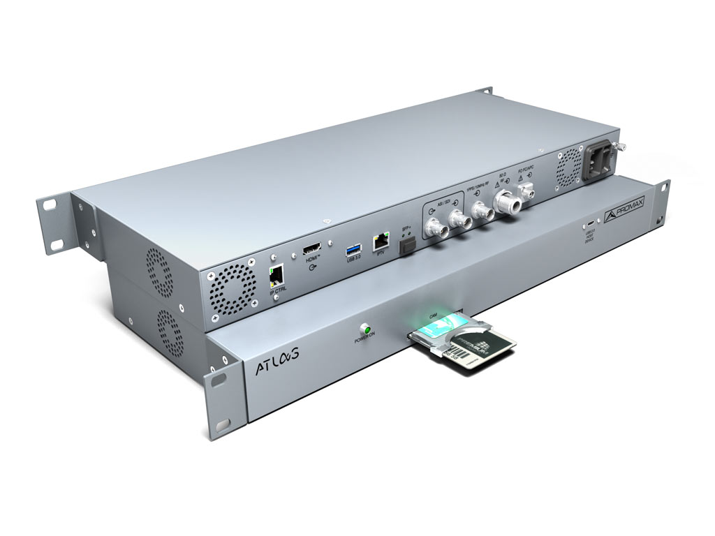 ATLAS NG Rack: Analyseur broadcast au format rack