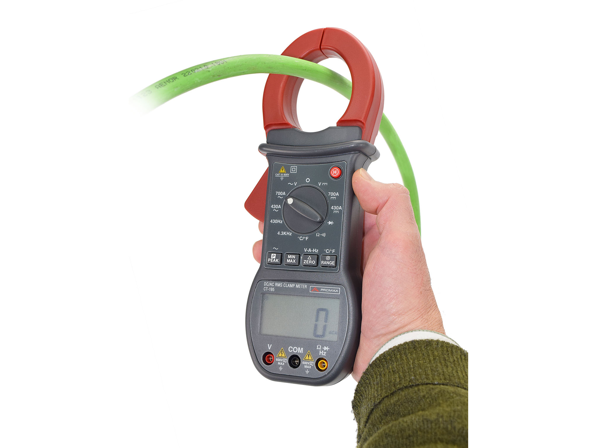 CT-195: Pince ampèremétrique multifonction 700 a