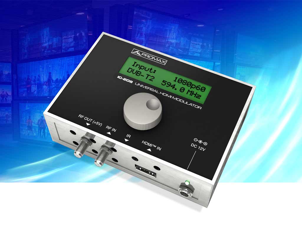 IC-208: Modulateur HDMI™ universel 1080p@60 Hz