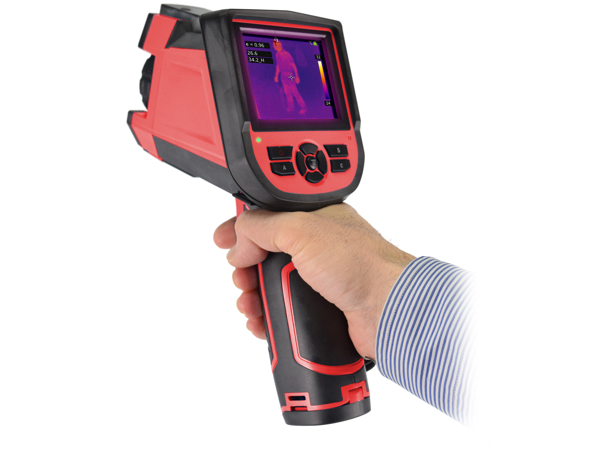 IR-191 / IR-192: Caméra d'imagerie thermique fixe ou portable pour HBT