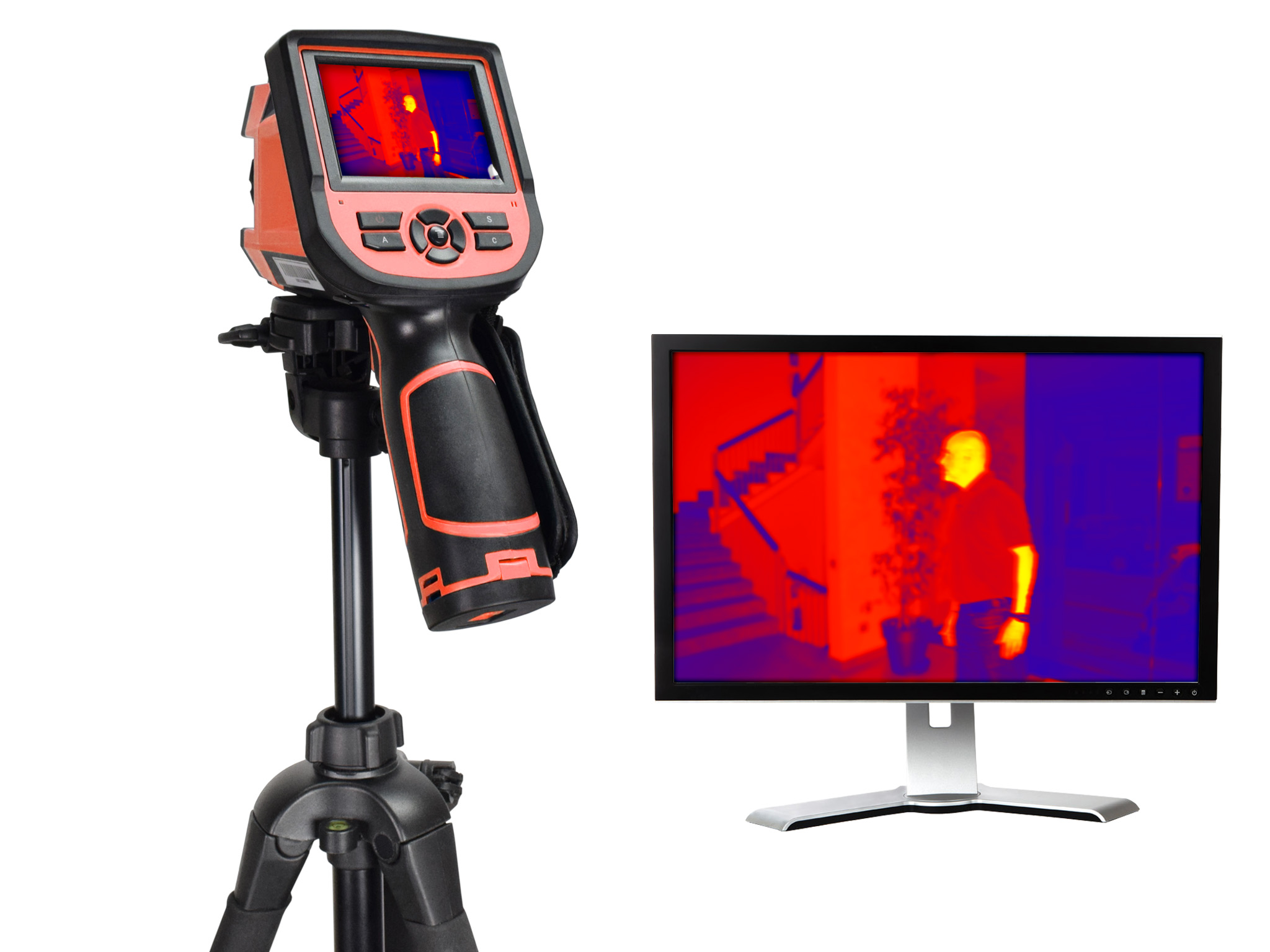 IR-191 / IR-192: Caméra d'imagerie thermique fixe ou portable pour HBT