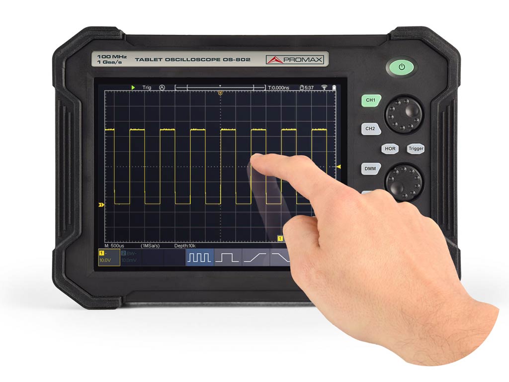 OS-802B: Osciloscope numérique au format tablette 100 MHz avec multimètre