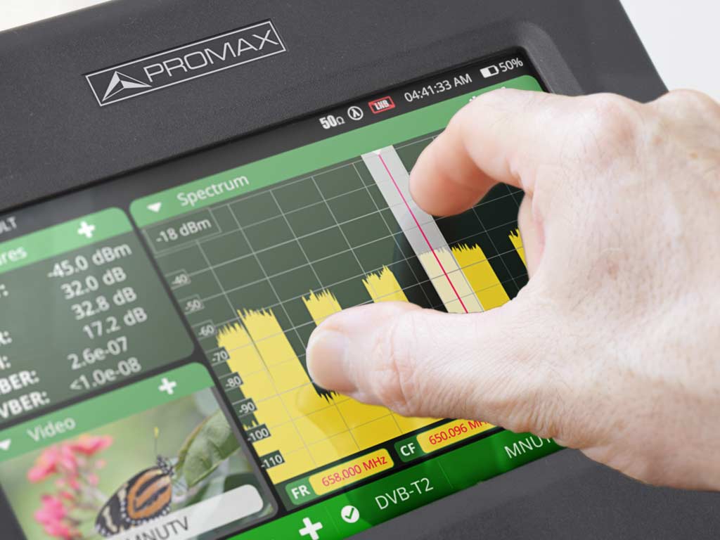 TV EXPLORER NG: Mesureur de champ universel