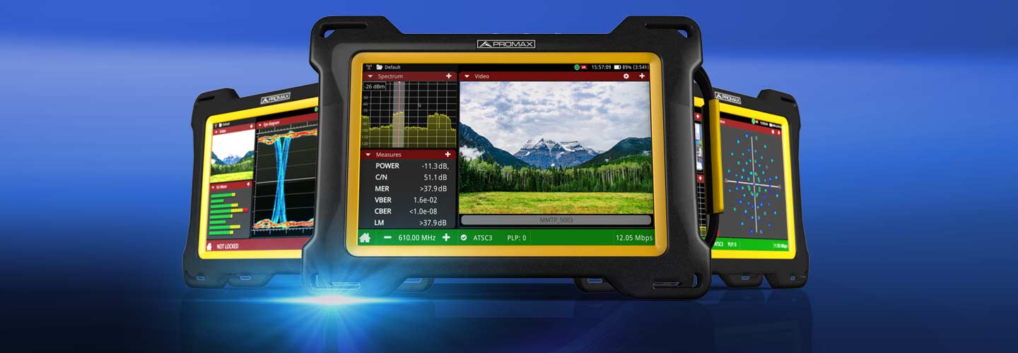 Il comprend ATSC 3.0, DVB-S2x et toutes les fonctions dont les ingénieurs de diffusion ont besoin au quotidien.